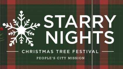 Starry Nights Christmas Tree Festival - People's City Mission